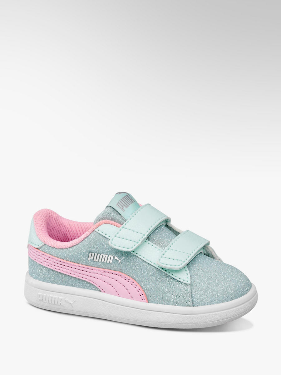 Sneaker SMASH GLITZ GLAM von Puma in hellblau - DEICHMANN Sneaker SMASH GLITZ GLAM von Puma in hellblau - DEICHMANN